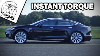 Funny Tesla launches at car shows [upl. by Siroval546]