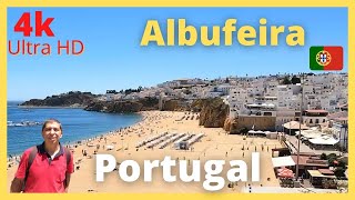 Albufeira  the liveliest city in the Algarve  Portugal 4k [upl. by Anawed]