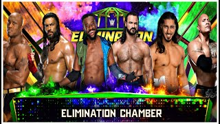 WWE 2K23 Elimination Chamber Match  Roman VS The Rock VS Drew VS Bobby VS Mustafa Ali VS Kofi [upl. by Ellenad209]