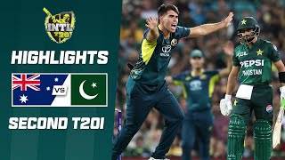 Australia v Pakistan  Second T20I  T20I Series 202425 [upl. by Enneillij]