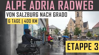 ALPE ADRIA TOUR mit dem EBike🏔️ ETAPPE 3  Durch den Regen nach Villach [upl. by Mita]