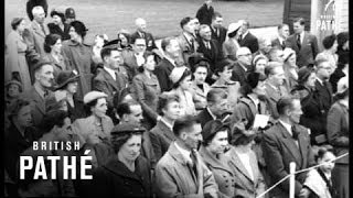 Queen Presents Colours To The Grenadier Guards 1953 [upl. by Akaenahs103]