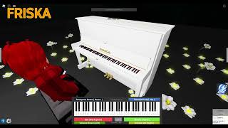 Liszt  Hungarian Rhapsody No 2 With Hamelins Cadenza Full Version  Roblox Piano [upl. by Reppep]