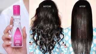 How to Use Hair Serum  Right Way To Apply Hair Serum Livon serum demo Review [upl. by Atikcir753]