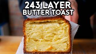 243 Layer Butter Toast  Anything With Alvin [upl. by Nothgiel504]