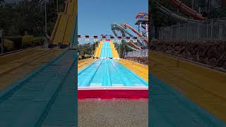 Waters Slides Race  Wet n Wild 💦 Aqua Park [upl. by Rigdon]