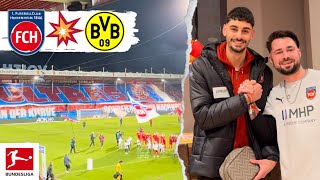 1 FC HEIDENHEIM vs BORUSSIA DORTMUND  Stadionvlog ⚪️🔴🔵 Ich treffe unsere Spieler 🤩  S7EVEN [upl. by Greg188]