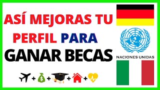 ✅Becas COMPLEMENTARIAS en el EXTRANJERO Voluntariado ONU IB UNICEF [upl. by Giordano]