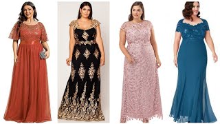 Super Stylish Evening dress for plus size womenOutstanding collection😍Fashionable dress design2024 [upl. by Mickelson356]