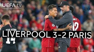 LIVERPOOL 32 PARIS UCL HIGHLIGHTS [upl. by Perrins]