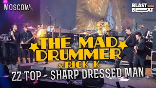 This drummer is at the right gig  The Mad Drummer live in Moscow [upl. by Vieva]