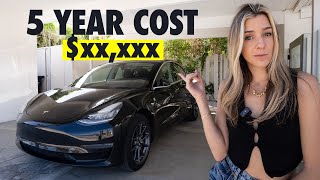 Tesla Model 3 TRUE Cost Of Ownership After 5 Years Do I Still Recommend It [upl. by Artep]