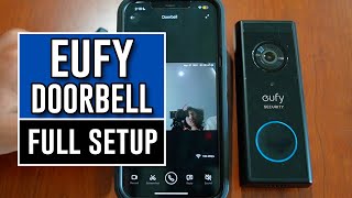 Eufy Video Doorbell S220 Setup and Review  What To Expect [upl. by Guglielma]