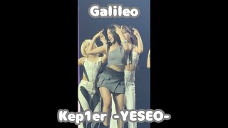 4K Kep1er  Galileo YESEO fancam KCON JAPAN 2024 [upl. by Aneles]