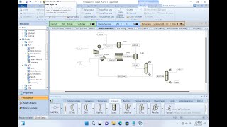 Ethylbenzene process simulation on Aspen Plus [upl. by Serica]