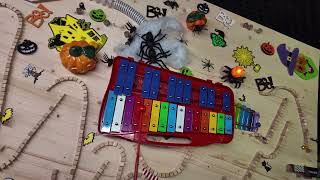 Xylophone Marble wood Harry Potter Run Halloween 🎃marblesrunrace [upl. by Arvonio578]