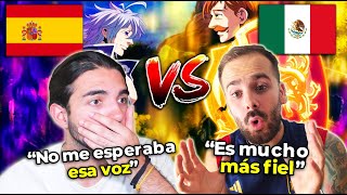 🇪🇸 2 ESPAÑOLES REACCIONAN AL DOBLAJE LATINO VS ESPAÑOL 🇲🇽 DE ESCANOR VS ESTAROSSA  NoMeDuchoGT [upl. by Hallerson418]