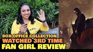 Fan Girl WATCHED KGF Chapter 2 3rd Time  Box Office Collection REACTION  Rocking Star Yash [upl. by Rabaj]