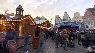 Rostock Weihnachtsmarkt am 21112022 [upl. by Aitnauq385]