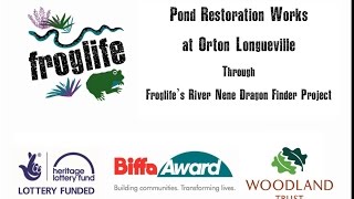 Pond Restoration at Orton Longueville [upl. by Erodaeht]