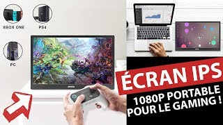 MONITEUR PORTABLE IPS 156quot 1920x1080 Full HD  PARFAIT POUR JOUER sur PS4 Switch XBOX  JOHNWILL™ [upl. by Parry]