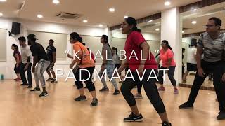 Khalibali  Padmaavat  Dance Fitness  Bollywood [upl. by Kiernan828]