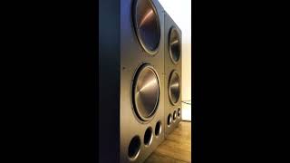 Rythmik FV25HP Subwoofer DUAL Letting loose [upl. by Eugenides]