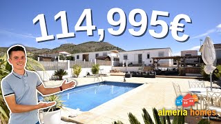 Property for sale in Almeria  3 bedroom villa in Oria with a pool  Villa Pera  AH13725 [upl. by Anaib970]