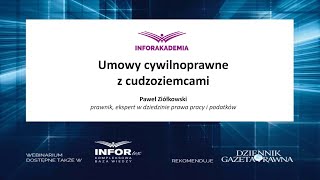 Webinarium Umowy cywilnoprawne z cudzoziemcami [upl. by Iad]