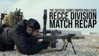 The Tactical Games Sniper Challenge Recce Division Match Recap [upl. by Ajiak]