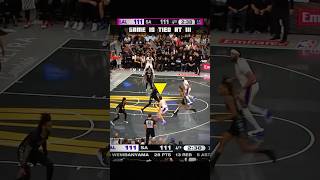 PART 1  Wemby vs LeBron amp AD 🔥 Lakers vs Spurs Ending nba shorts [upl. by Oicinoid]