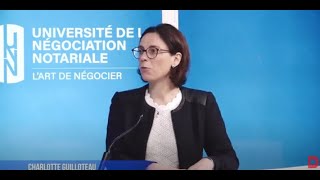 Université de la Négociation Notariale 2023  Focus sur 4 ateliers techniques proposés par Inafon [upl. by Eitsym449]