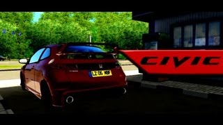 City Car Driving 125 Honda Civic Type R [upl. by Murton279]