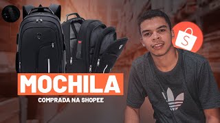 COMPREI UMA MOCHILA NA SHOPEE  VALE A PENA COMPRAR MOCHILA BARATA NA SHOPEE MOCHILA MAIDENG [upl. by Notgnirra]