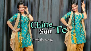 Chitte Suit Te Daag Pe Gaye Punjabi song Dance video Geeta Gaildar World babitashera27 [upl. by Janina]