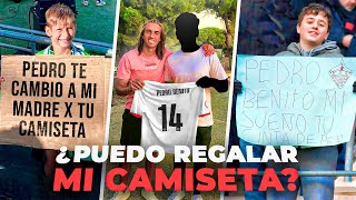 ⚽️¿DOY MI CAMISETA despues de los PARTIDOS  PyR Pedro Benito [upl. by Anaderol]