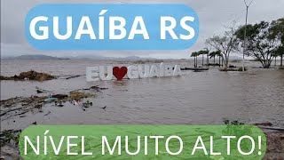 ENCHENTES RS  LAGO GUAÍBA COM NÍVEL MUITO ELEVADO 250923 [upl. by Egan]