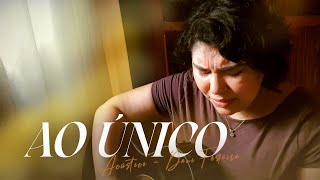 AO ÚNICO  ACÚSTICO I Ao Único que é digno de receber I cover Aline Barros [upl. by Norud]