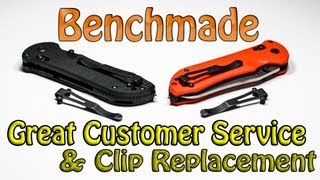 Benchmade Clip Replacement  Great Customer Service [upl. by Martyn452]