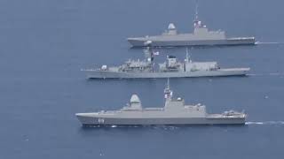 UK Australia Malaysia New Zealand amp Singapore FPDA Joint Naval Exercise [upl. by Hauhsoj]