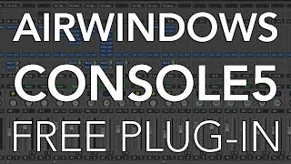 Console5  FREE PLUGIN WEEKLY [upl. by Enajaras]