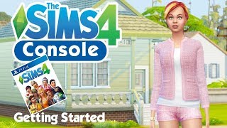 Playing The Sims 4 PS4 For the First Time  PlayStation CAS and Controls Overview Sims 4 Console [upl. by Attevad381]