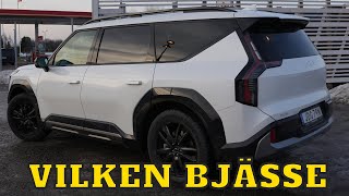 Kia EV9 AWD Räckviddstest  Stor fyrkantig och törstig  Elbilsmagasinet [upl. by Kenley735]