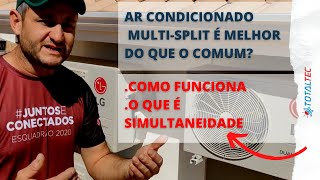 Ar condicionado MultiSplit é melhor [upl. by Nadler]