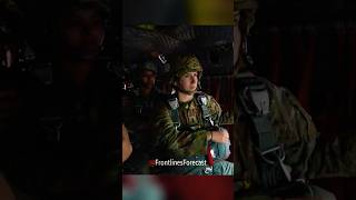 Epic Female Team StaticLine Jump paratroopers airforce [upl. by Rhine]