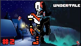 ¡SEGUIMOS CON SNOWDIN Y WATERFALL  undertale 2 [upl. by Nekcarb662]