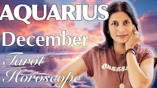 AQUARIUS December 2023 Tarot reading [upl. by Eudo]