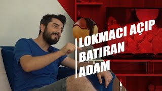 LOKMACI AÇIP BATAN ADAM  Röportaj Adam 01journos [upl. by Avle]