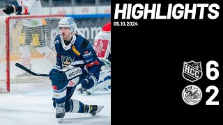 HC La ChauxdeFonds vs Bellinzona Snakes  Highlights  05 octobre 2024 [upl. by Alphonso776]