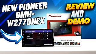 Pioneer DMHW2770NEX DMHW2700NEX wwireless Apple CarPlay amp android auto review demo amp unboxing [upl. by Ecerahs]